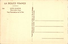 CPA Cote D'Azur Toulon Vue Generale Du Port Bateaux