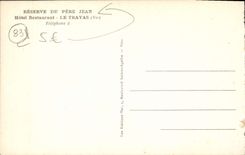 POSTAL Trayas de la VENDIMIA la cornisa del oro