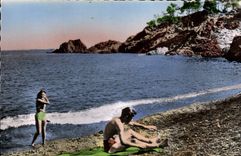 CPM Cote D'Azur Esterel Roches Rouges