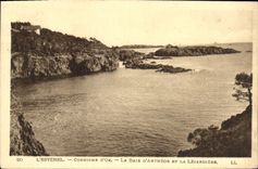 CPA L'Esterel Corniche D'Or La Baie D'Antheor Et La Lezardiere