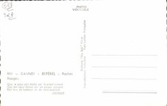 MODERN CARD Cannes Esterel Red Rocks