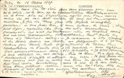 VINTAGE POSTCARD Trayas Seen On the Villas And I' Esterel