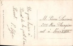 VINTAGE POSTCARD Pope Benoit XV