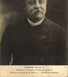 VINTAGE POSTCARD Left-handed Professor at the Medical college of Paris Member of the Academy of Medicine Doctor of the Hospitals