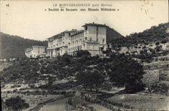 VINTAGE POSTCARD the Mount of the Birds Company of help with wound military