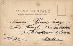 VINTAGE POSTCARD the curious one