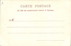 CPA Cheval Hippisme Saumur Officier general commandant l'ecole en 1899