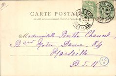 VINTAGE POSTCARD Horse Hippisme Saumur Jump of the wall in Breil S lieutenant of cavalry