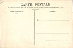 VINTAGE POSTCARD Cheval Hippisme Saumur Courses of Varrains Falls of the English slope