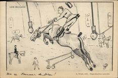 CPA Cheval Hippisme Les buches