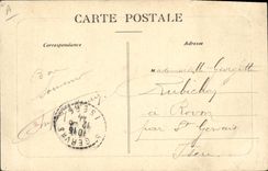 CPA Bateau Paquebot Le Havre Sortie du paquebot La Savoie 