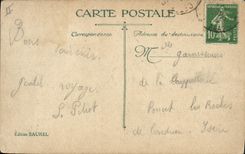 CPA Bateau Paquebot La Touraine