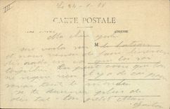 VINTAGE POSTCARD Bateau Steamer Posts auxiliary Timgad Croiseur of 1st Transport rank of the troops in the East