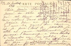 CPA Prenom Les saintes de France Sainte Genevieve
