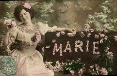 CPA Prenom Marie