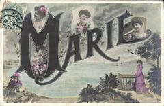 CPA Prenom Marie 