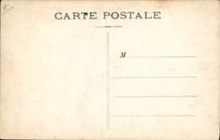 VINTAGE POSTCARD First name Gaston Child Dog