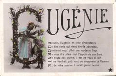 CPA Prenom Eugenie