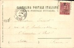 CPA Italie Illustrateur Ventimiglia