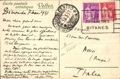 CPA Illustrateur La Turbie