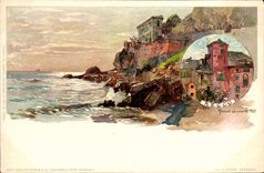 CPA Italie Illustrateur Recco