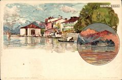 VINTAGE POSTCARD Italy Illustrateur Insulated Bleated