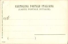 VINTAGE POSTCARD Italy Cernobbio Illustrator