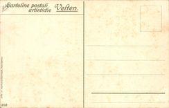 VINTAGE POSTCARD Italy Genova Illustrator