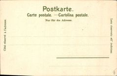 Ilustrador Lugano S Lorenzo de Italia de la POSTAL de la VENDIMIA