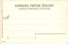 VINTAGE POSTCARD Italy Illustrateur Insulated Pescatori