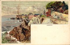 CPA Italie Illustrateur Nervi