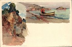 CPA Italie Illustrateur Alassio