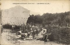 VINTAGE POSTCARD Militaria Lacroix