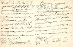 CPA Militaria Le courrier a la famille 