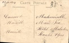 CPA Militaria Charge de cuirassiers a la bataille de la Marne 