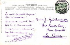 CPA Fantaisie Illustrateur The light that flamed Egypt Egypte