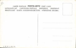 CPA Fantaisie Illustrateur Mind your nose Autruche Ostrich Egypt Egypte