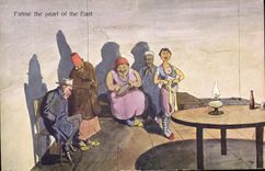 CPA Fantaisie Illustrateur Fatme the pearl of the East Egypt Egypte