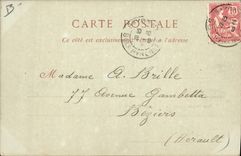 CPA Folklore Pays basque Attelage de boeufs 