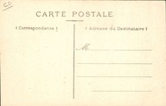 CPA Folklore Type basque francais 1800 1860 (carte toilee)