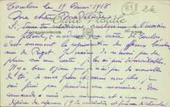 CPA Toulon Detail des Cariatides de Puget