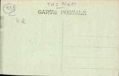 VINTAGE POSTCARD Toulon Monument of the Soldiers Kill with the enemy