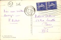 MODERN CARD Toulon View of the Roads