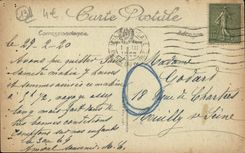 CPA Marseille La Cour et le Puits du Chateau d'If Ancienne prison