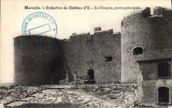 CPA Marseille Collection du Chateau d'If Le Donjon Porte Principale