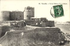 CPA Marseille Ile du Chateau d'If le Donjon