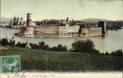 CPA Marseille Le Fort St Jean 