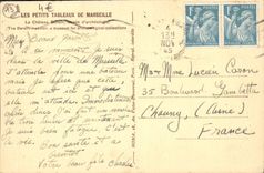 CPA Marseille Le chateau Borelli musee d'archeologie 