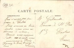 CPA Marseille Fontaine Cantini La Source Motif central