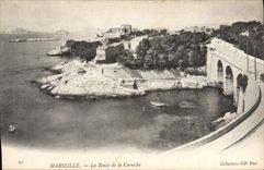 CPA Marseille La Route de la Corniche